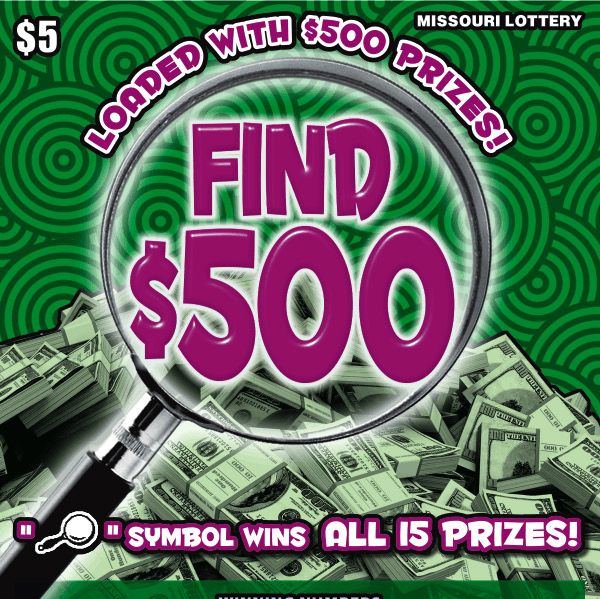 MissouriLottery's tweet image. A "Find $500" Scratchers ticket worth $100,000 was sold at a @BreakTime85 in Sikeston! bit.ly/3iARdD9