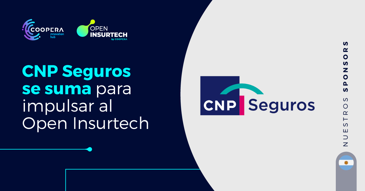 📢 Presentamos otro sponsor más que se suma al Open Insurtech 💪 

CNP Seguros es una compañía con más de 20 años de trayectoria en Argentina, brindando protección y ahorro a sus asegurados.

¡Gracias por ser parte!
 
#InnovandoJuntos #Somoscoopera #CooperaHub #OpenInsurtech 🚀