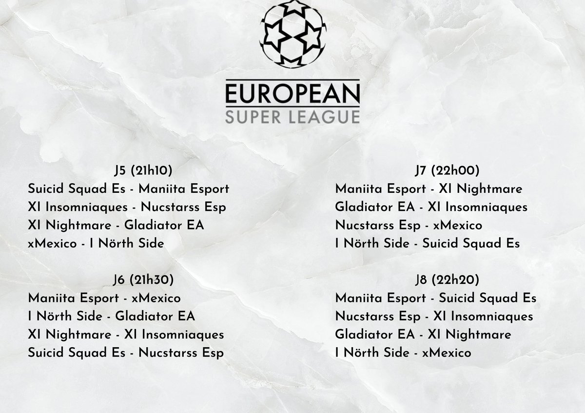 European Super League tweet media