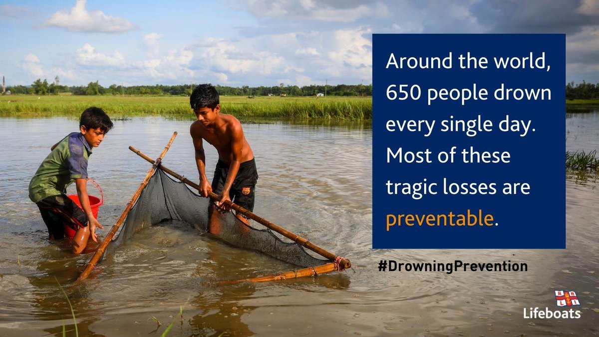 650 people drown around the world every day. That’s one every two minutes and a staggering 2.5 million in the last decade. The first-ever <a href="/UN/">United Nations</a> #WorldDrowningPreventionDay this Sunday aims to inspire action to stop these tragedies happening.