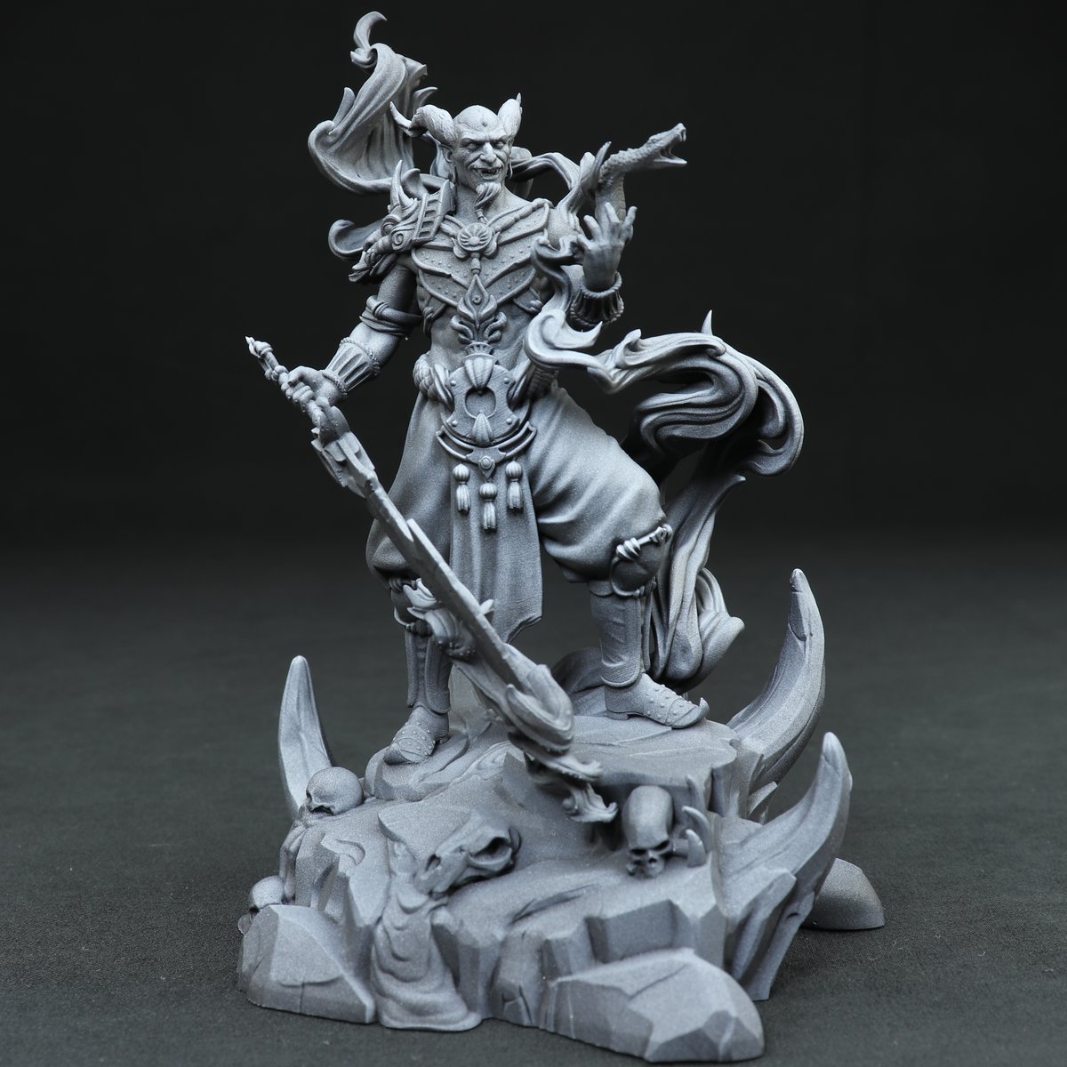 tavernww's tweet image. Some fresh prints - Efreet and Tabaxi shaman. Printed on @Elegoo_Official Mars Pro 2, @AmeraLabs resin.

#3dprinting #3dprinted #dndminiatures