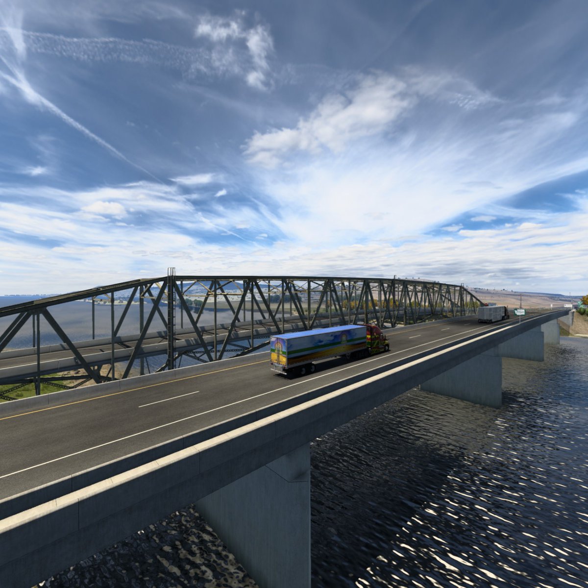 icecdriver's tweet photo. ついにラストだ #ATS のイベント #IDAHOSPUDS
7本目は650kmほど
無事に配送完了してイベントクリア
#SCSsoftware https://t.co/LFitVb7nlZ