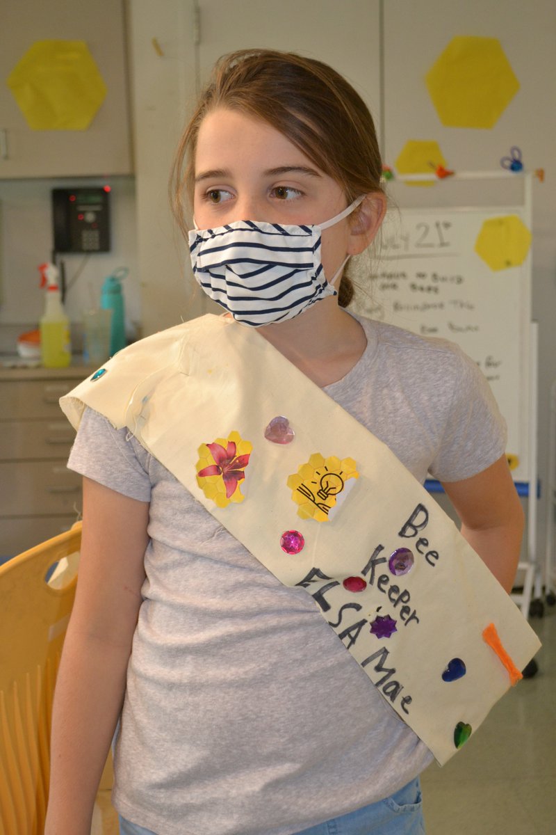 LabSchoolDC's tweet image. Learning about nature and numbers in so many creative ways. #LabSummer