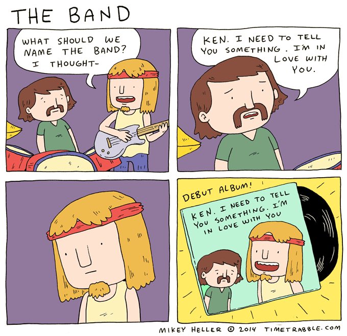 this is my old comic about a band 