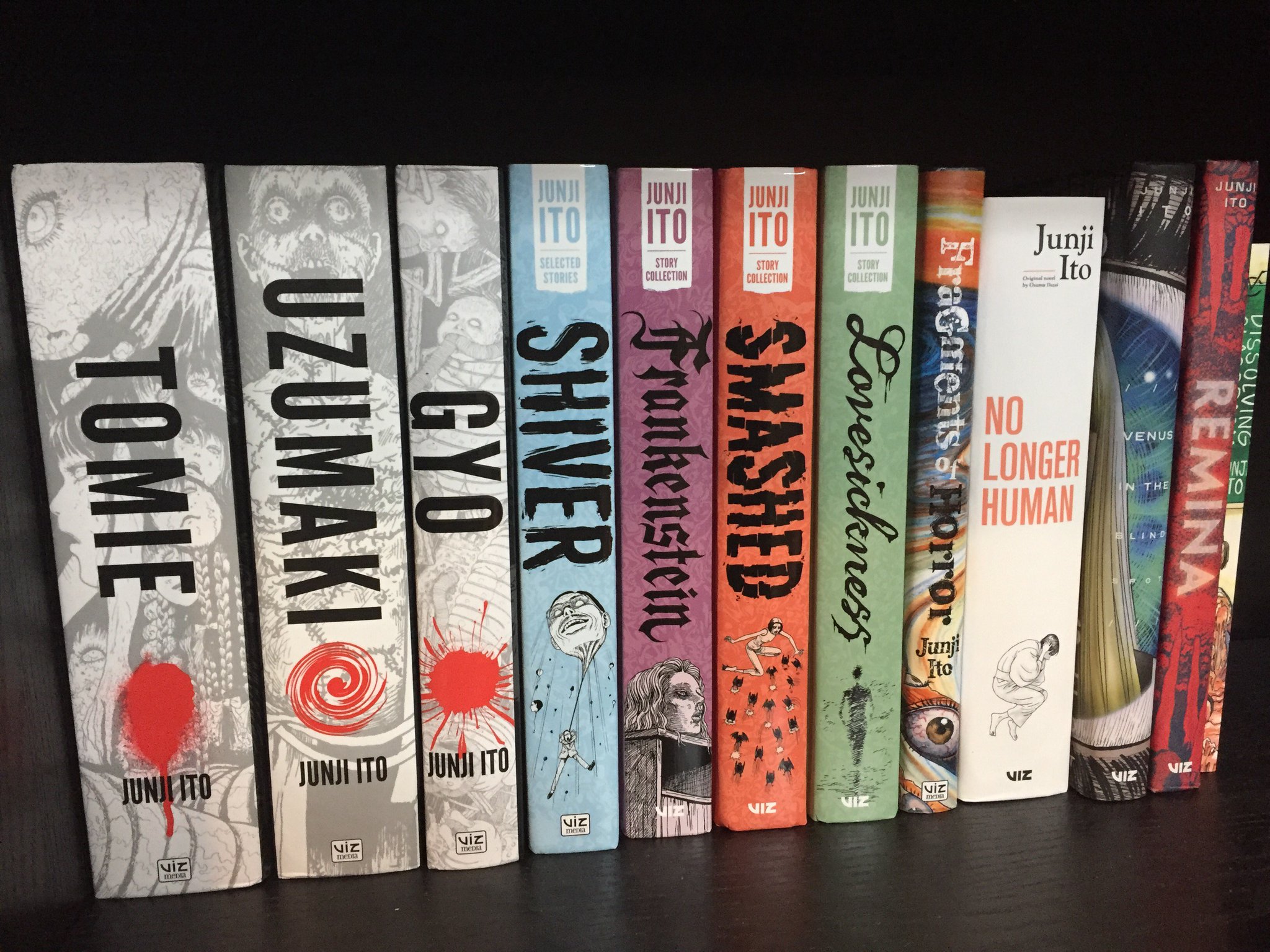 List of Books by Junji Ito