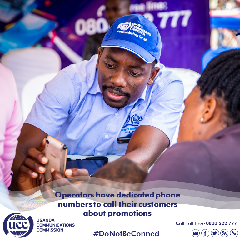 UCC_Official's tweet photo. #StaySafeUG
#DoNotBeConned
To neutralise conmen masquerading as staff of telecom companies to deceive customers that they have won unspecified prizes, operators have dedicated phone numbers to call their customers. For example, @mtnug 0312120000; @Airtel_Ug 0752600222. https://t.co/gGtVCCmDit