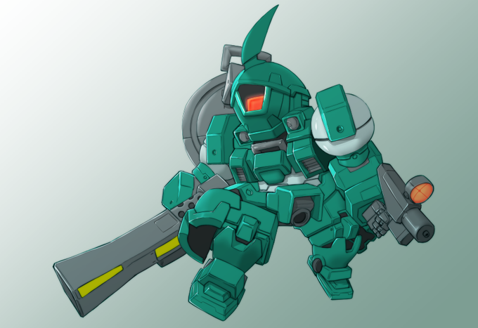 #ロボ絵をながしてロボ民を増やそう 