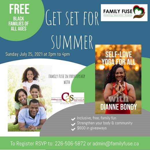 Join <a href="/FamilyFuseCan/">Family Fuse Canada</a> online from the comfort of your own home or backyard, and bring your entire family to this yoga event! Call, email, or click here to register: bit.ly/3hZswRL The event is FREE for Black families of all ages.
