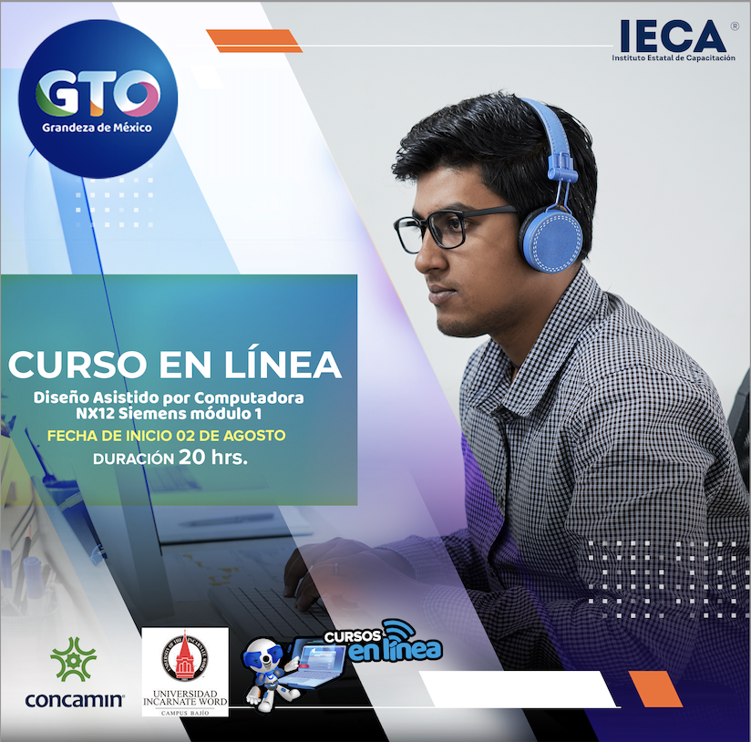 CONCAMIN's tweet photo. 🔹 Curso en Línea 🔹
Diseño Asistido por Computadora NX12 Siemens, módulo1

🗓 02 de agosto
💲$2,500
⏰ 20 hrs de duración

¡Al aprobar recibirás una constancia con valor curricular, ya que tiene validez oficial ante la @SEP_mx y @gobiernogto!

🔗👉: https://t.co/iZdz8TqKty https://t.co/XjEssq0OEg