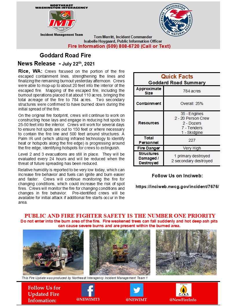 NEWIMT's tweet photo. Goddard Road Fire Update 7/22/21
#GoddardRoadFire https://t.co/Gj4T4wve3R