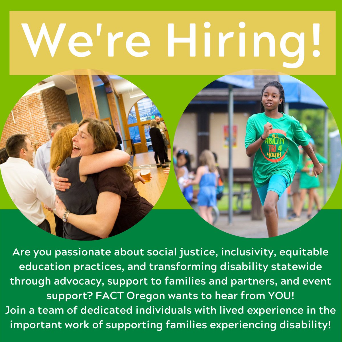 FACTOregon's tweet image. FACT Oregon is looking for two passionate people to join our team! 
Learn more about these positions by visiting our website!
factoregon.org/employment
