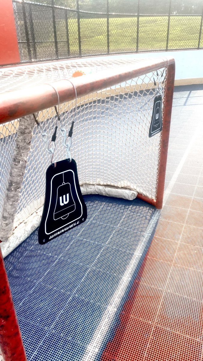 winnwellhockey's tweet photo. 🎶 It’s time to make the iron sing with these Metal Bell Targets 🎶
Sniping corners just got a whole lot more satisfying. Available in both large and small sizes on our website!
#initforthegame #playmoreforless https://t.co/9T5vF3VBrk