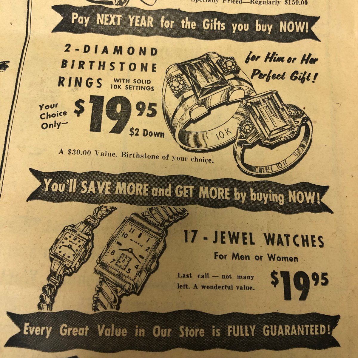 Colonial Jewelers (@colonialjeweler) on Twitter photo Being in business for as long as we have has a ton of perks but finding things like these is at the top of the list.
Circa 1953 <a href="/thefnp/">Melissa Troncoso NP-C, CHWC</a>
What else was happening in 1953?
1. The <a href="/terpsfootball/">Maryland Football</a> team were the NCAA Football Champions
2. I Love Lucy was the #1 TV Show Being in business for as long as we have has a ton of perks but finding things like these is at the top of the list.
Circa 1953 <a href="/thefnp/">Melissa Troncoso NP-C, CHWC</a>
What else was happening in 1953?
1. The <a href="/terpsfootball/">Maryland Football</a> team were the NCAA Football Champions
2. I Love Lucy was the #1 TV Show