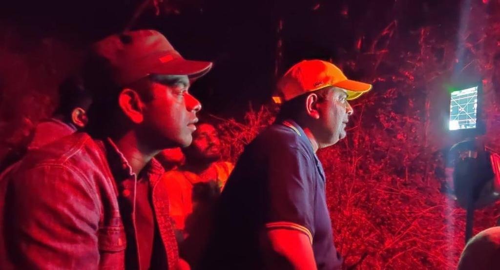 onlynikil's tweet image. #Pisasu2 starring @andrea_jeremiah directed by @DirectorMysskin shoot hits the floor following the new norms for safety. 

⁦@Rockfortent⁩ @kbsriram16 @Lv_Sri @APVMaran @santhakumar_dop ⁦