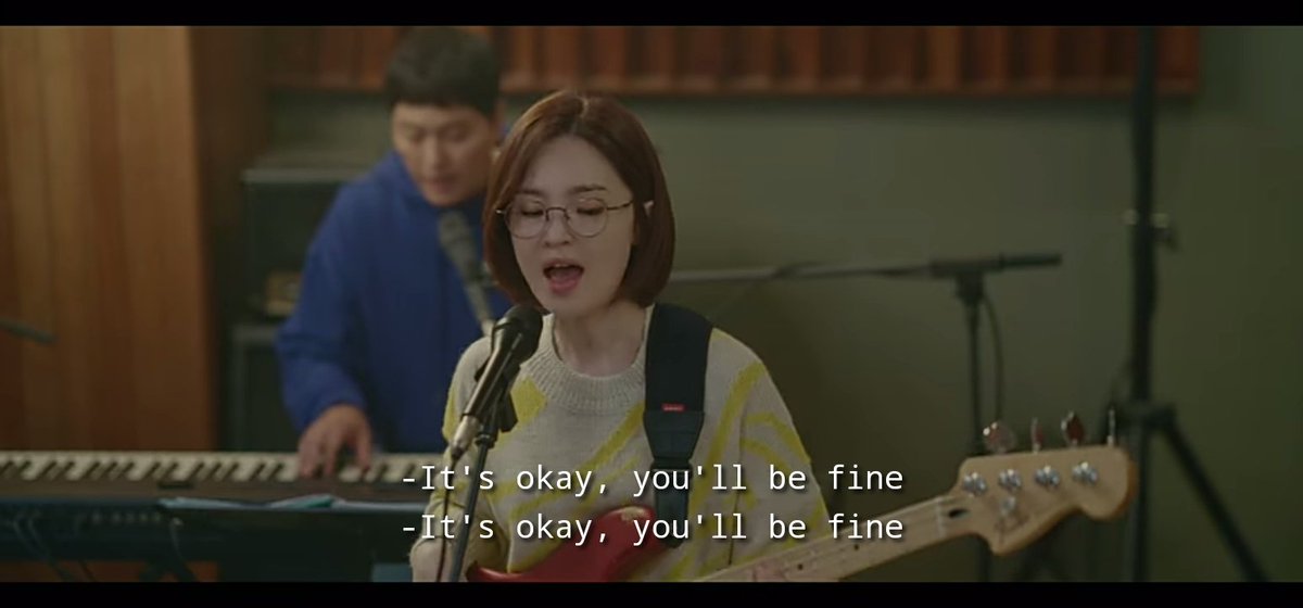 kdramadaisy's tweet photo. "it's okay, you'll be fine,
you have a bright future ahead you,
it's okay, you'll be fine,
we believe in you."

i love this song from tonight's performance. it is so comforting, i feel like i just got a warm hug from this song, from this episode 🤍
#HospitalPlaylist2ep6 https://t.co/Z1RrSmCMF2