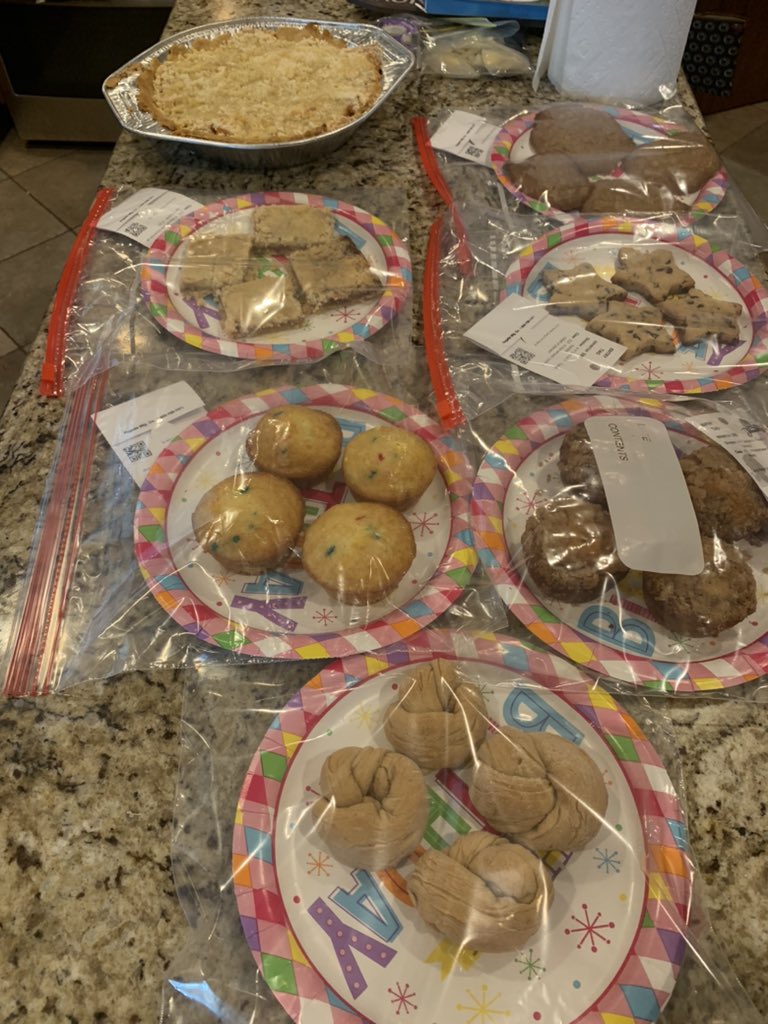 lyndelpsu's tweet photo. @BigcheeseColby 4H entries headed to the fair today. Spent his day baking yesterday and made some very yummy entries. Fingers crossed the judges like them.#4h #DEstatefair https://t.co/Lrg93EsXrf