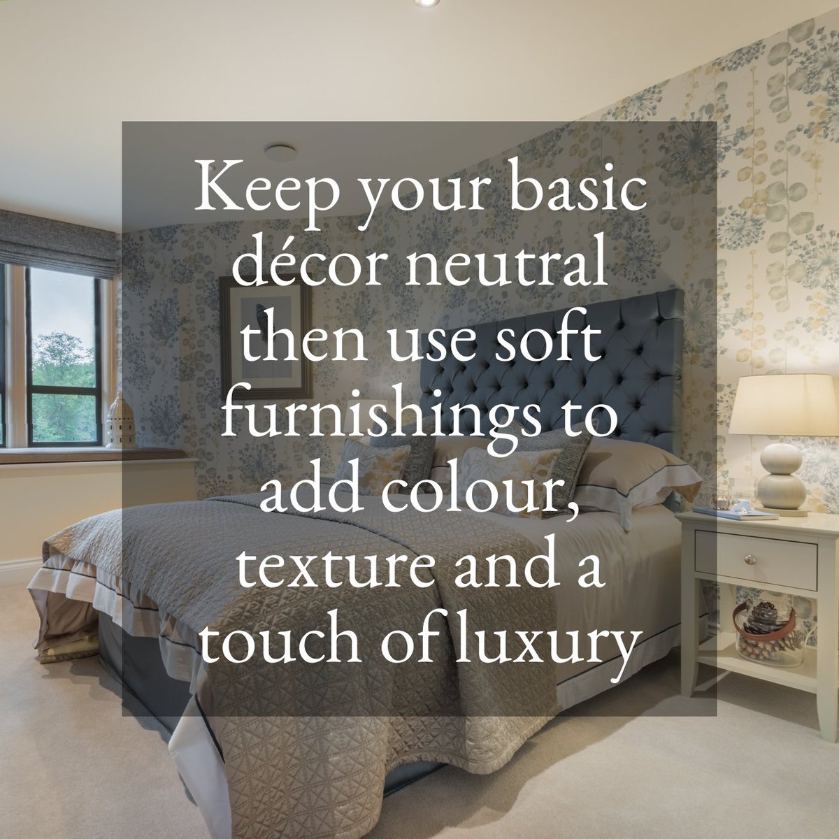 AllanMorrisMal's tweet image. Give your rooms a ‘wow’ factor by keeping your basic décor light and neutral, then using soft furnishings and accessories to inject colour and texture. #allanmorrismalvern #estateagent #interiorstylingtips #property