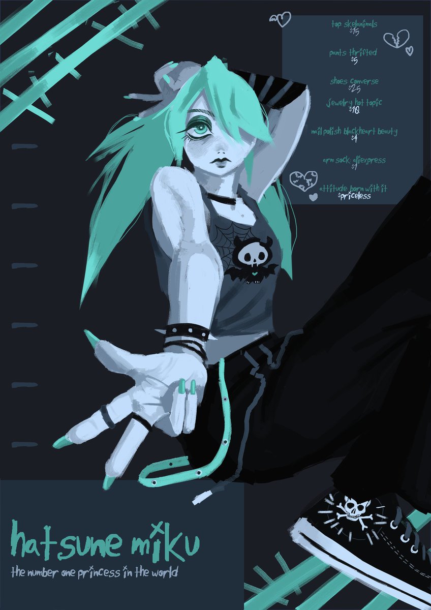 plainityy's tweet image. emo miku !!!