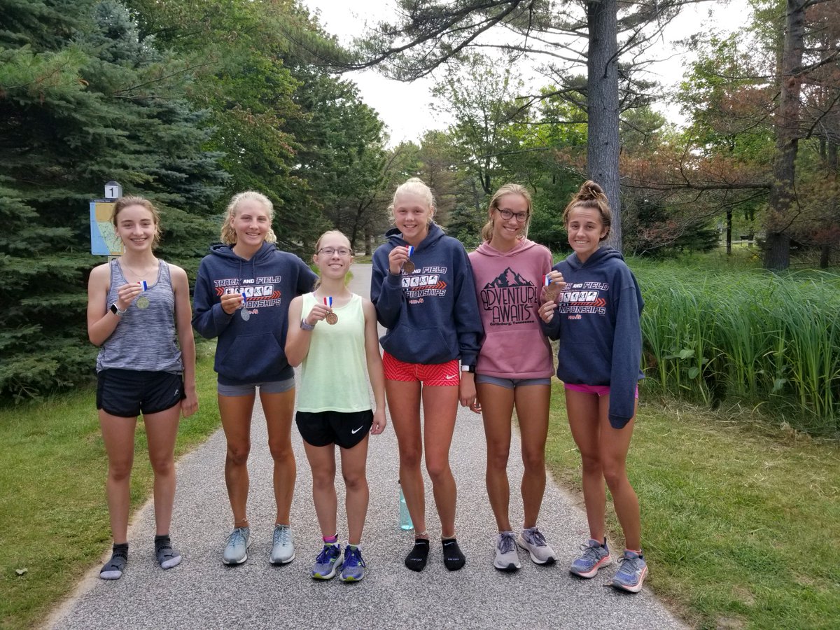And the Grand Finale of the 2021 Sandy Foot CC Camp - The Mojave 10 Miler through the trails of Ludington State Park! All the campers gave it their all this morning, after doing the same all week! Thanks to <a href="/RedArrowCC/">Lowell XC / T&F</a> for opening up your camp to us! Top 5 finishers shown below: