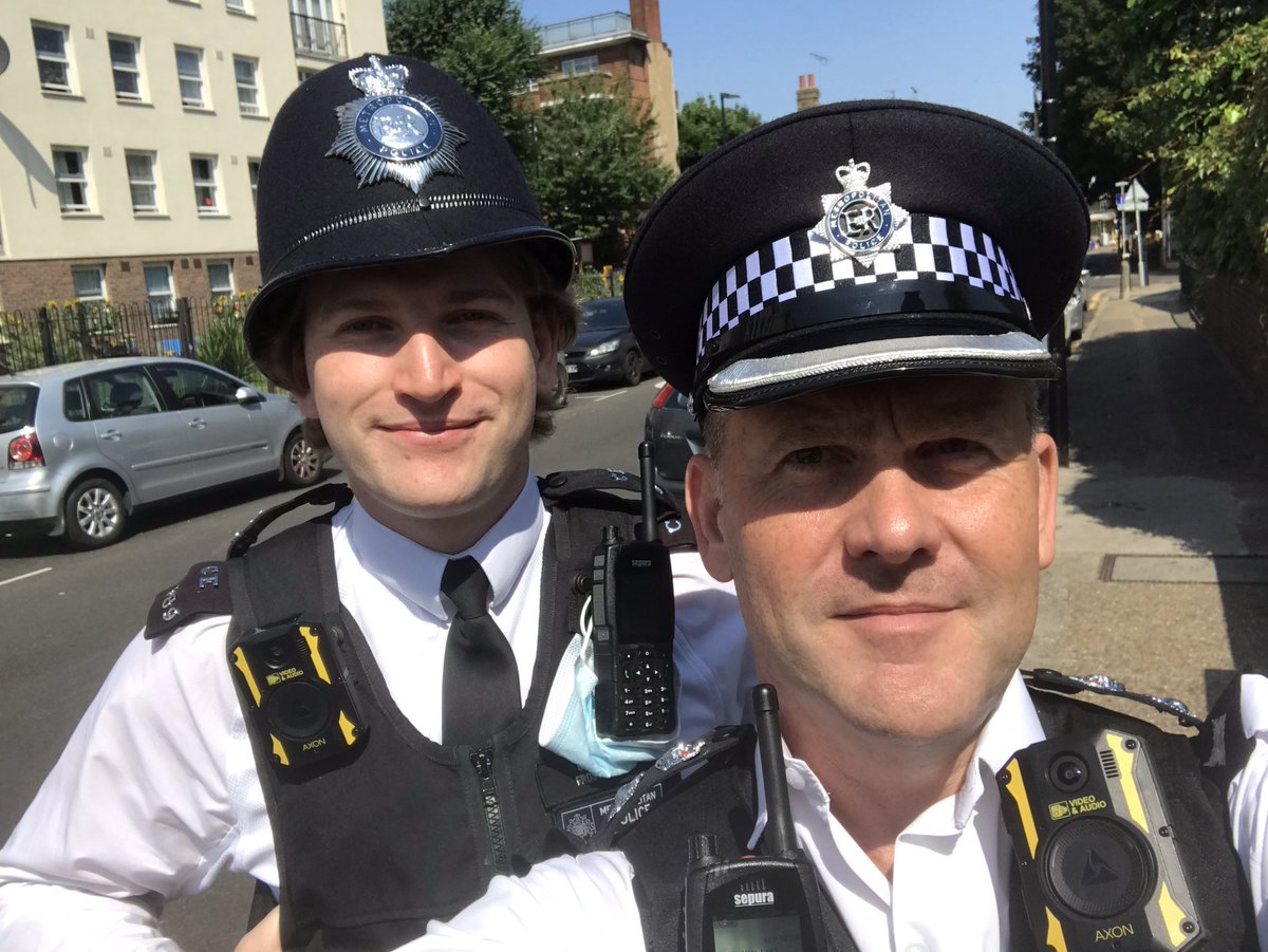 MPSTowerHam's tweet photo. Great to patrol with PC Chad Smith today - out and about reducing ASB and meeting many residents and community members. https://t.co/HWXLGwozLn