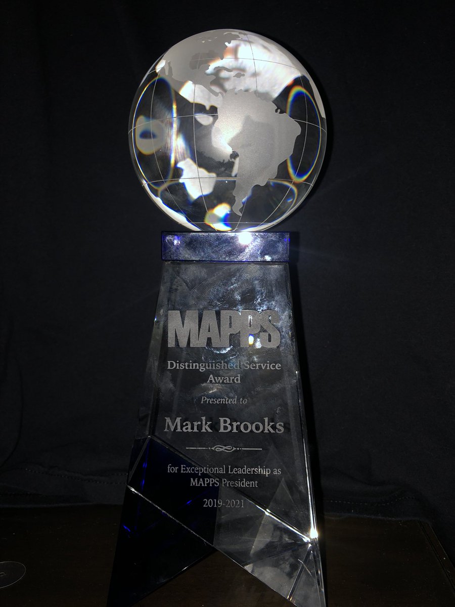 mwb1266's tweet photo. Appreciative of the recognition.  Proud to have served the @MAPPSorg community.  We’ll continue to advance the #geospatial profession. https://t.co/jDjCKv5Jsb