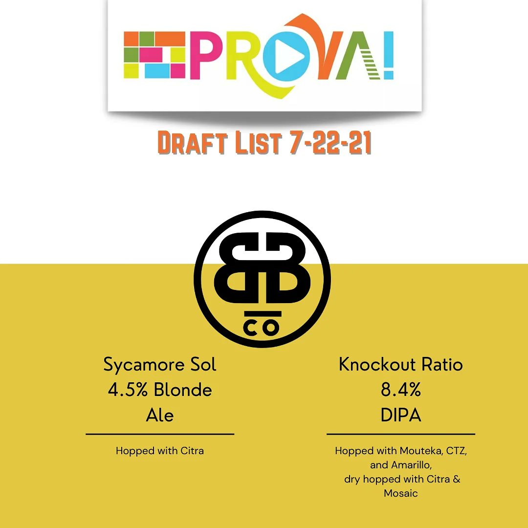 BrocktonBeer's tweet photo. It's a perfect day for @ProvaBrockton!!! 🌞 Who's rolling through? 🍻🙏🏿🙏🏽🤩

See you tonight, 4pm-9pm... set your GPS to 25 Crescent Street in Brockton! https://t.co/YjopyHFZYh