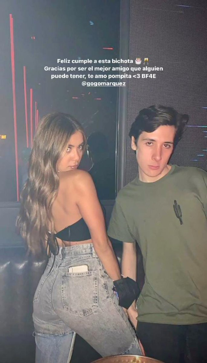 SHidalgoRoutine's tweet image. 🗣️|&quot;Parabéns a essa bichota🎂🥂 Obrigada por ser o melhor amigo que alguém pode ter, eu te amo pompita &amp;lt;3 BF4E&quot;

📲 Sabina Hidalgo Via Instagram Stories