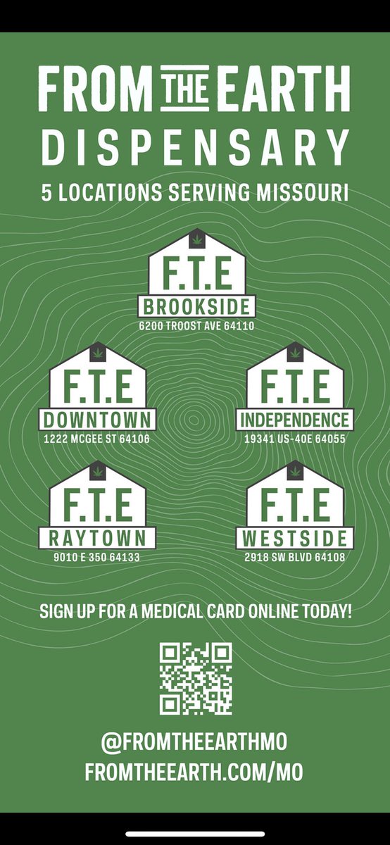 Mark it in your calendars! THURSDAY July 29th our #Raytown #Dispensary Will finally be opening!  Check the link in our bio! 
*
Must be 18+ to view this content. Medical cannabis use is for certified patients only.