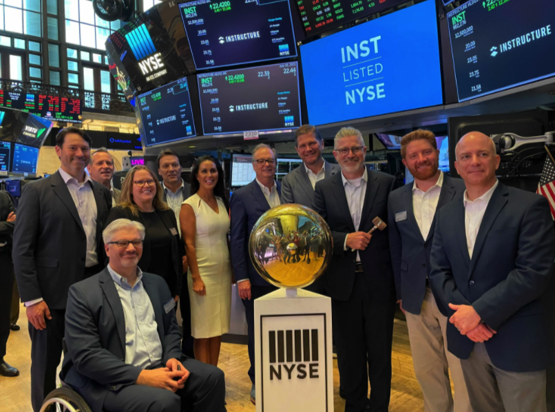 It’s officially official: #INST is on the <a href="/NYSE/">NYSE 🏛</a>. 

Congratulations to all employees, customers, partners, and educators around the world.