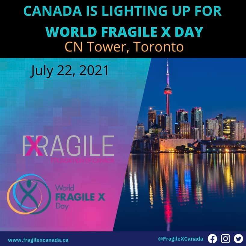 lcdevonport's tweet image. Tonight the CN tower will be lighting up teal for #fragilexawareness