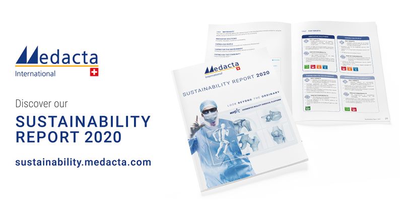 medacta's tweet photo. We are pleased to announce that our 2020 Sustainability Report is now available.

Discover our 2020 achievements and find out more ➡️ https://t.co/D7a5m0zBZk

#Medacta #beMedacta #beSustainable  #SustainabilityReport  #SustainabilityStartsWithYou https://t.co/kEJKov6ZKp