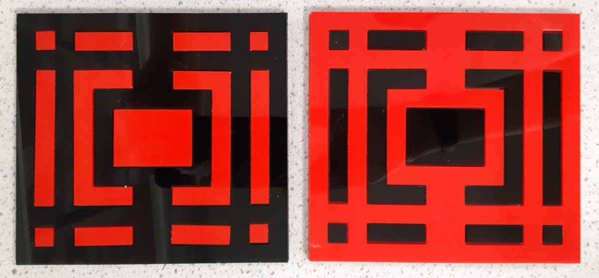 On day two of Product Design enrichment <a href="/ChiswickSchool/">Chiswick School</a> the Year 8 and 9 students designed and made these wonderful laser cut coasters and placemats. #ambitiousandproud