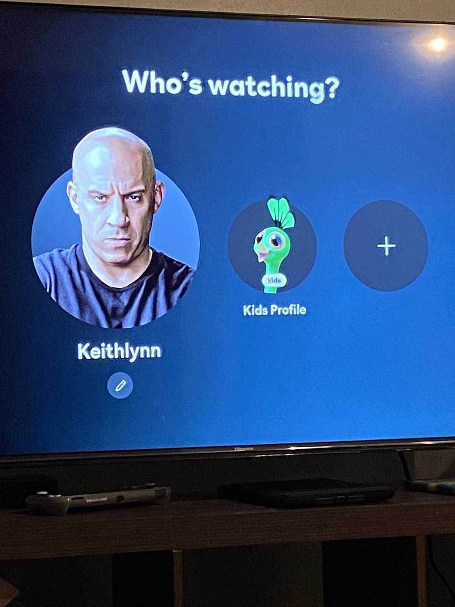 I gave my sister my peacock login… This is what she made my profile name &amp; pic 🙄😂 wtf lmao