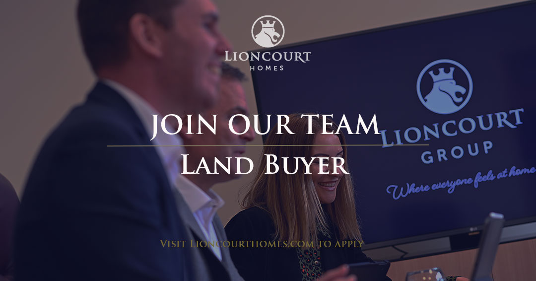 We are delighted to be advertising for a Land Buyer to join our Land team. 
Lioncourt Homes is at the beginning of an exceptional period of growth, giving interested candidates fantastic career defining opportunities.
To find out more and to apply, visit: lioncourthomes.com/vacancy/land-b…