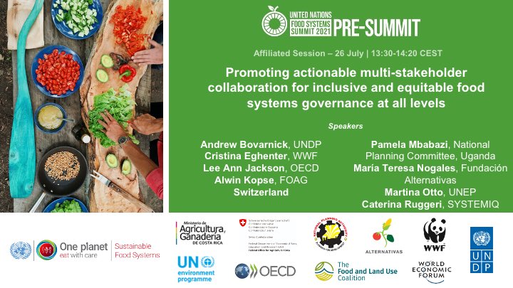 I’ll be participating in these dialogues in the lead-up to the UN Food Systems summit. Looking forward to discussing how effective collaboration can generate momentum for food systems transformation.