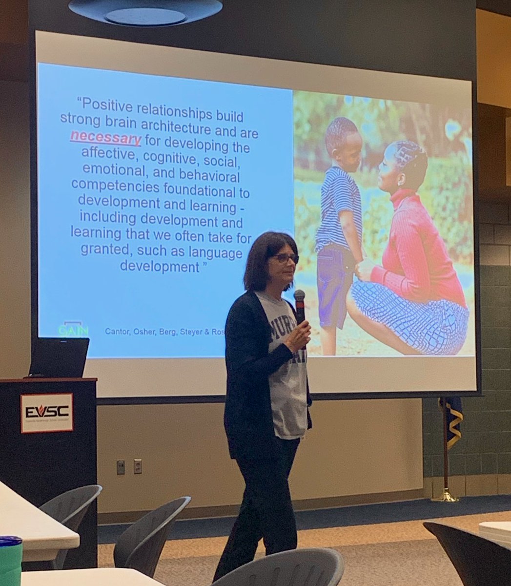 GAIN : Growth in Academics through Innovation &amp; Neuroeducation. 

Y’all - a training focused on the importance of our kiddos feeling SAFE, CONNECTED, and INCLUDED, before learning can take place! #EVSCNTO2021 #sayitlouder #relationshipsareessential