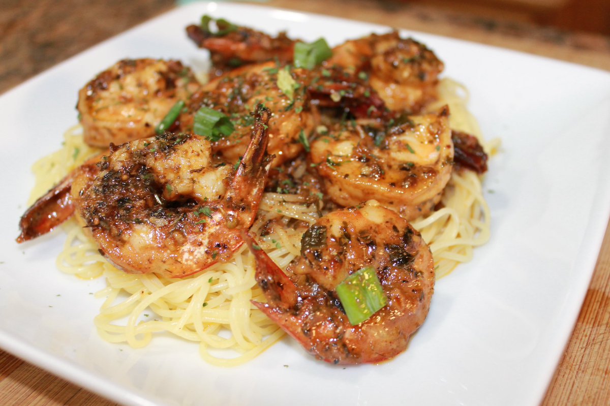 CastKitchen's tweet image. BBQ Shrimp Pasta Anyone!?