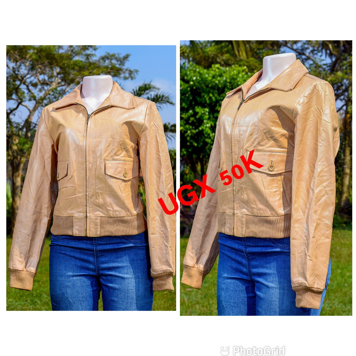 sandra_gift's tweet photo. Leather jackets all available 
At our store 
Follow our page Keysfashionistauganda on Instagram for more items https://t.co/t6HciF8uf2