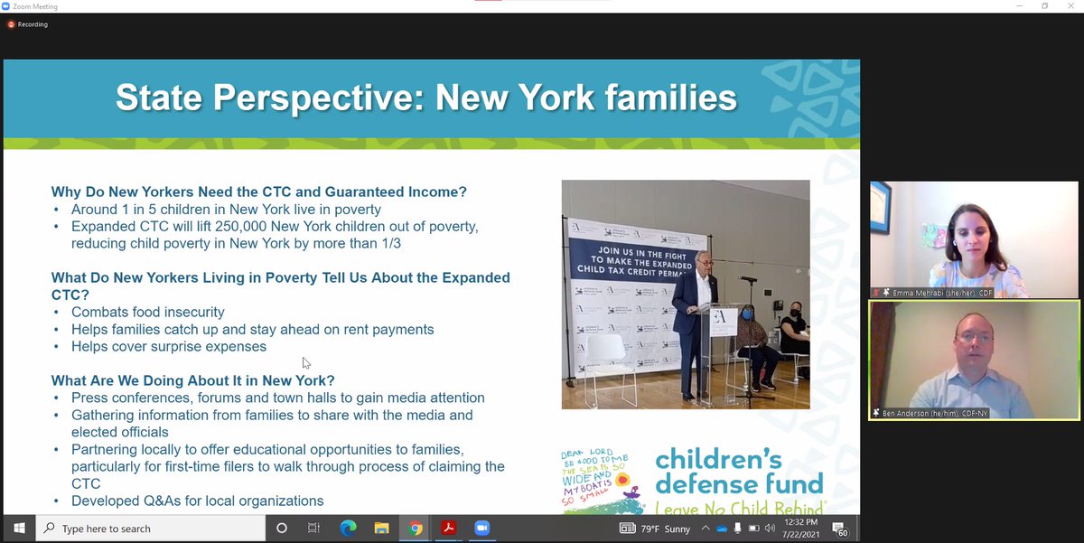 missygenadri's tweet photo. Such a great #CashForKids panel going on at #CDFProctor right now! 🙌 @NewYorkBen just gave a New York perspective &amp; shared stories of our @CDFNewYork youth.

Thank you @Emma_Mehrabi, Zach Tilly, Loy Azalia, @janisjangc &amp; many others leading this POWERFUL #ChildTaxCredit panel! https://t.co/JTJoJ8M9TT