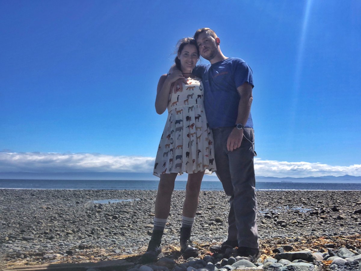 BustedButton's tweet image. Me and my love the other day at Jordan River, Sooke, BC. @bchydro #PoweredByWater 🌊