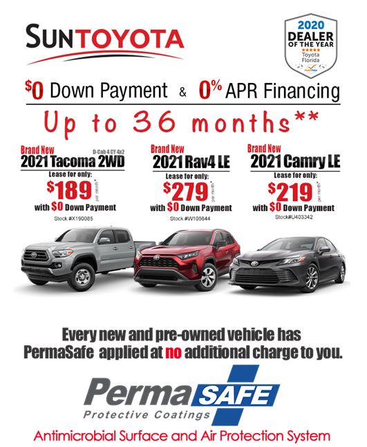 You should be in our showroom looking at these beauties VERY SOON!  Get a $25 VISA gift card just for test driving.

#suntoyota