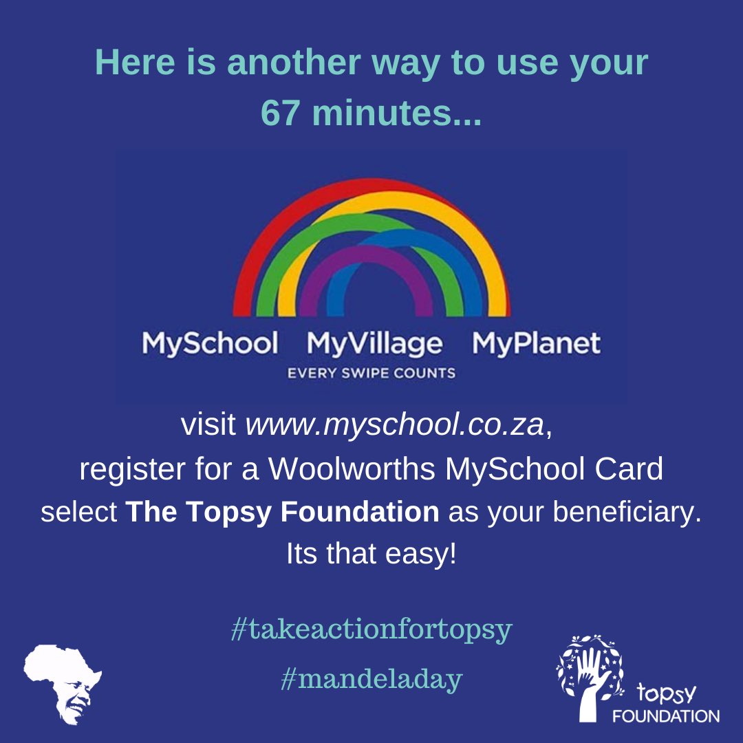 TopsyTweets's tweet photo. It doesn’t cost you anything, AND you donate with every card swipe every time you shop at @woolworths_sa and their other partners!

Yep, you read that right!
Go to https://t.co/HVxxbO3rqh to register

#givingback #southafrica #mandeladay #children #npo #takeactionfortopsy https://t.co/81tWNWoDJY