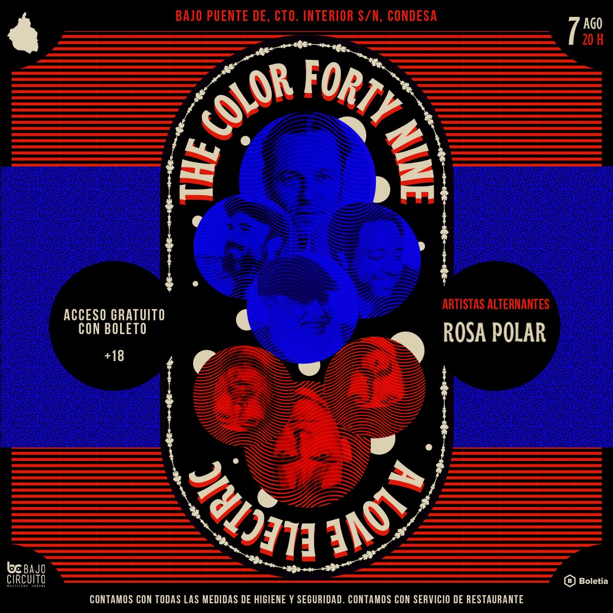 La banda estadounidense <a href="/thecolorfortyn1/">thecolorfortynine</a> llega a México para un concierto en <a href="/BajoCircuito/">Bajo Circuito</a> 🎤

No te los pierdas el próximo 7 de agosto al lado de <a href="/ALoveElectric/">A Love Electric</a> 👌