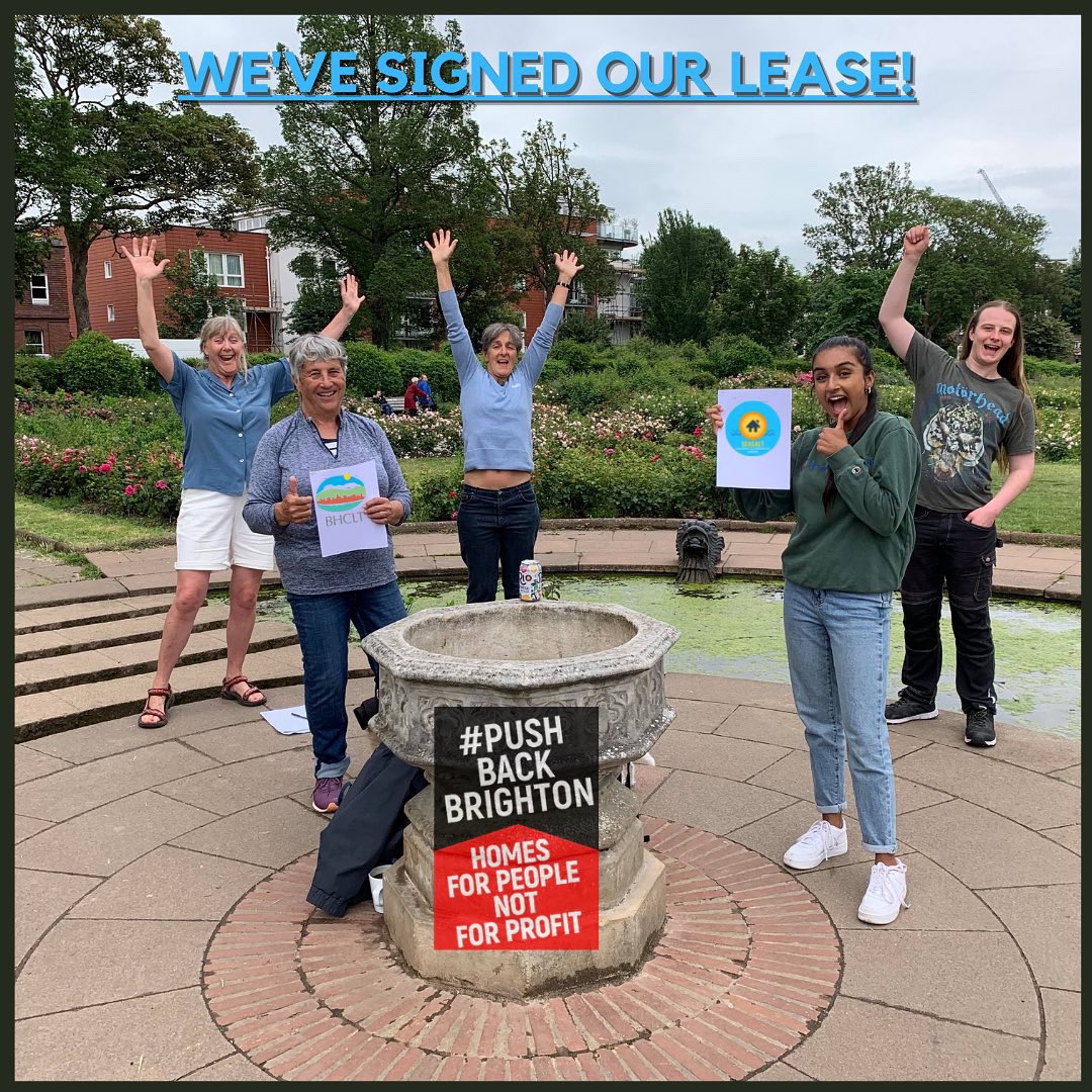 SEASALTHousing's tweet image. *BREAKING NEWS*

We’ve just signed our lease with @BAHCLT and our house at SEASALT housing co-op is now official! This means we can welcome our first students in September 2021 and a long term partnership with BHCLT – building a co-operative economy in Brighton and Hove. 1/6