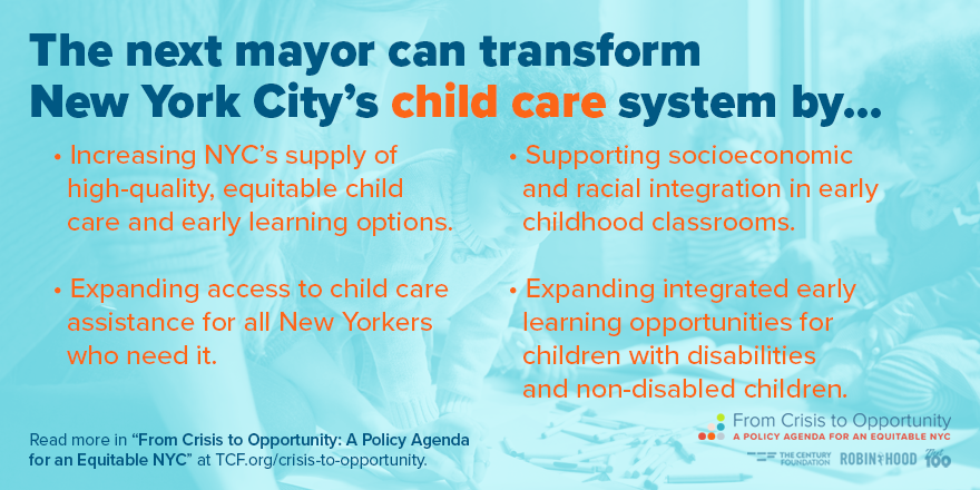 jlmilli's tweet photo. A bold, sweeping policy agenda for the future of NYC released today by @TCFdotorg @TheNext100 &amp; @RobinHoodNYC includes recommendations for transforming NYC's #childcare system, a critical investment in the economic recovery. Read more here! https://t.co/ukRjkBILC7 https://t.co/6yxWXUGehO