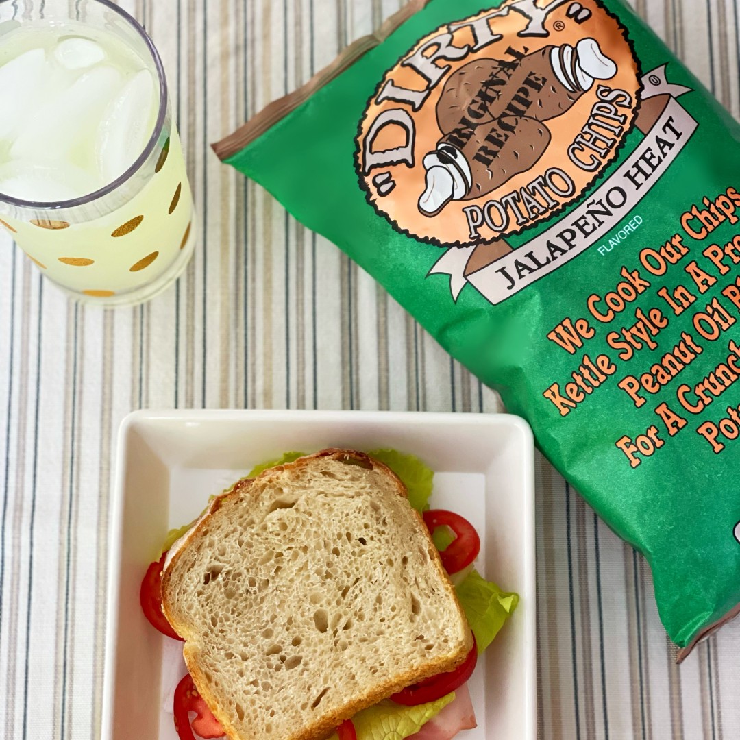 What's your favorite sandwich to eat with Dirty on the side? 
.
.
.
#dirty #dirtychips #sandwich #deli #delichip #delistyle #hamandcheese #jalapeno #potatochips