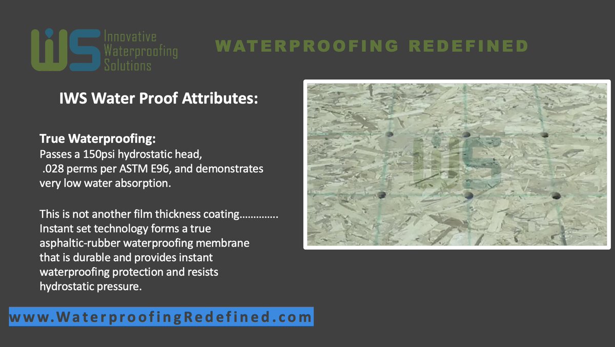 Innovative Waterproofing Solutions tweet media