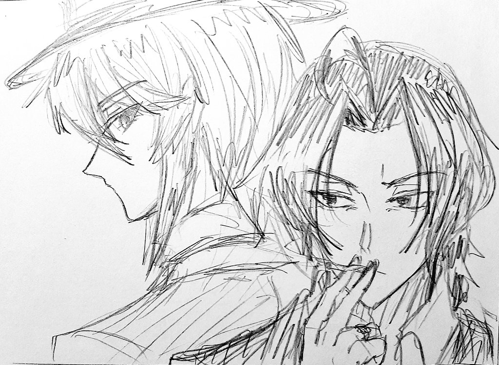 Sherliamweek Day 5 : Timeskip

#sherliamweek2021 #憂国のモリアーティ #MoriartyThePatriot #Yuumori #sherliam #fanart 