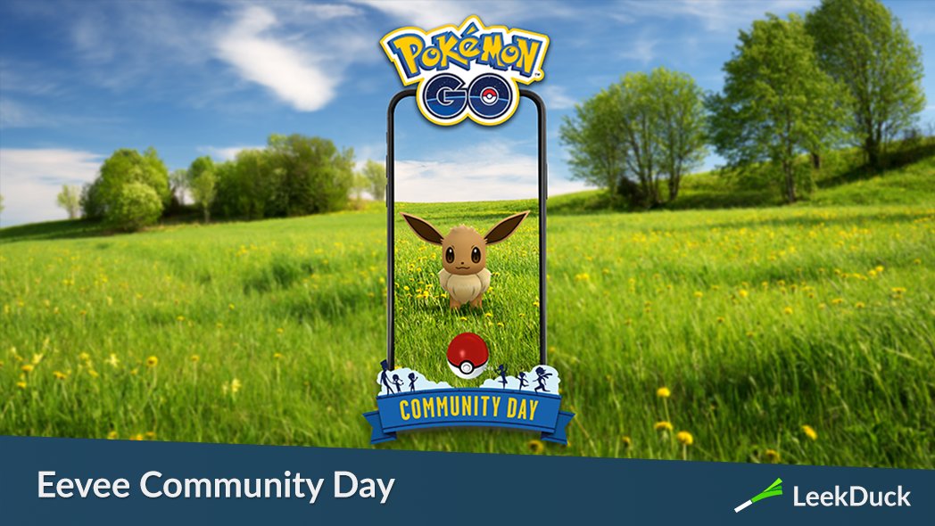 Eevee is making an encore as the featured Pokémon for August Community Day. Eevee evolved to one of its eight evolutions will learn a special move. 

Evolution requirements will be reduced for Sylveon during the event. 

Full Details: leekduck.com/events/august-…