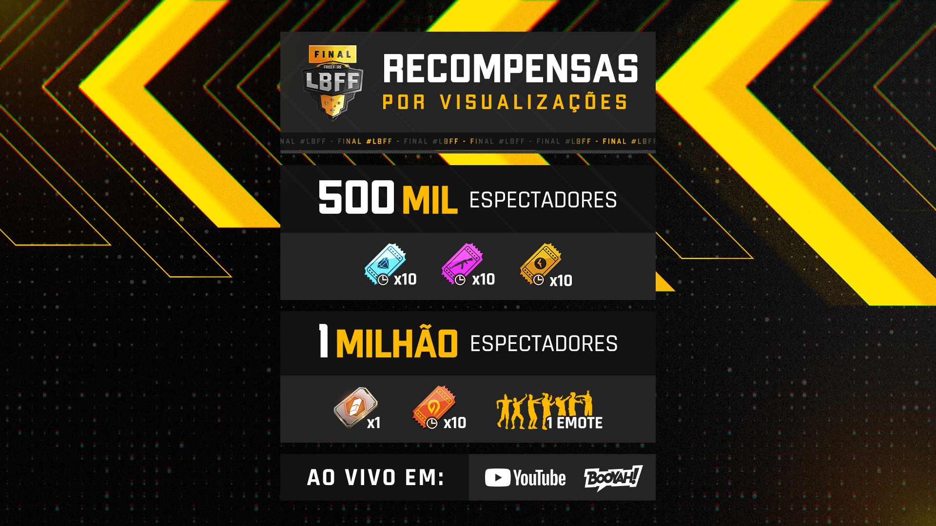 Free Fire Esports BR #LBFF - 🔥🔥 É HOJE 🔥🔥 Além de descobrir